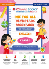 One For All Olympiad Workbook Class 3 English by Oswaal Books